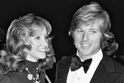 Robert Redford y Lola Van Wagenen su primer esposa y madres de sus hijos