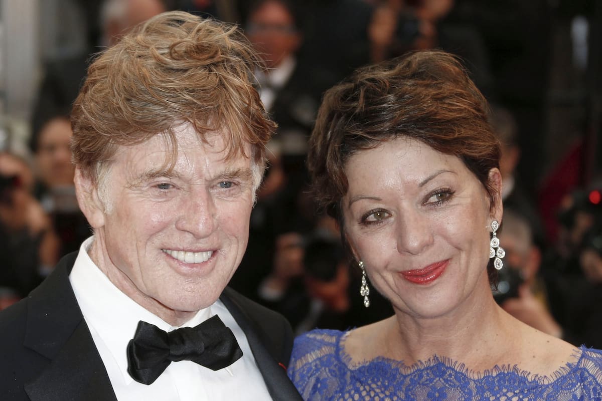 Robert Redford y su esposa Sibylle Szaggars