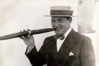 El “Rey de la mentira” en una charla con LA NACION, cincuenta años antes de la fama televisiva