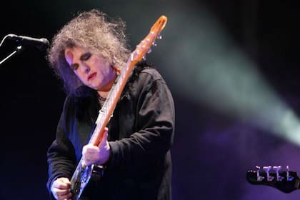 Robert Smith en River, en 2013