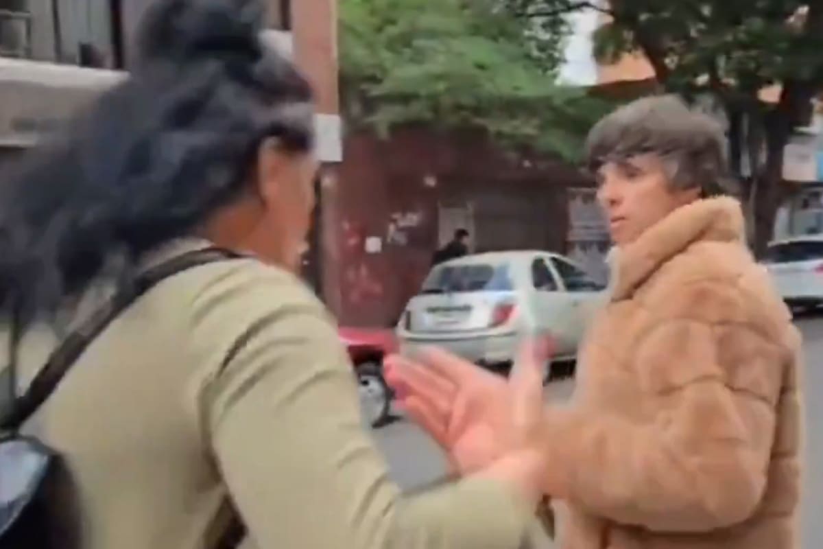 Robertito Funes fue agredido durante la marcha en el Congreso por el triple femicidio