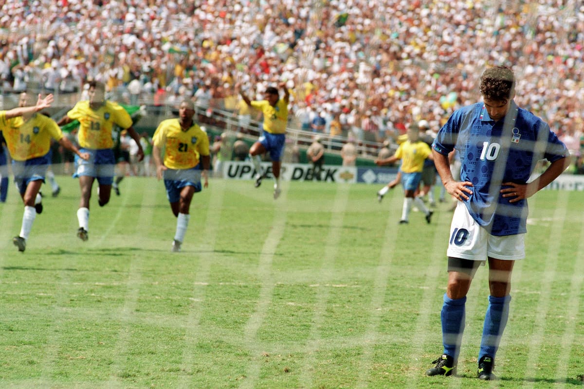 Roberto Baggio falla un penal y Brazil es campeón del Mundial Usa 1994