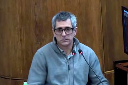 Roberto Baratta, durante una audiencia del juicio por los Cuadernos