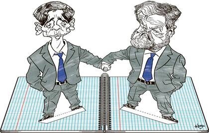 Roberto Baratta y Julio de Vido