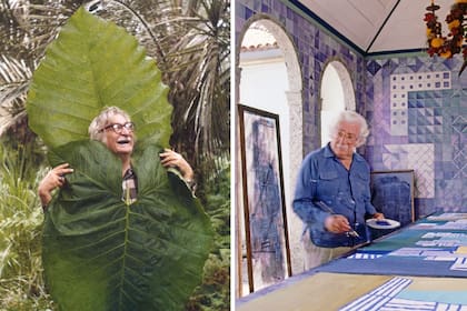 Roberto Burle Marx fue un hombre multifacético. Se movió con fluidez y talento en la pintura, el grabado, la cerámica, el diseño de joyas y el tapiz. Además de naturalista, también fue barítono.