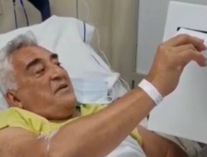 Roberto Coria votó desde el sanatorio la Providencia
