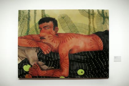 Roberto de Pinto es uno de los referentes de la nueva pintura italiana que se puede conocer en la exposición del Palacio Libertad