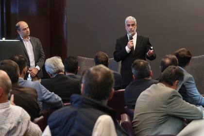 Roberto Feletti, secretario de Comercio Interior, reunido con empresarios