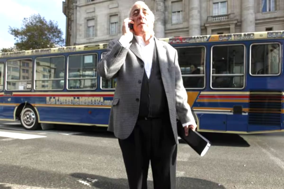 Roberto Fernández, titular del gremio de los choferes de colectivos