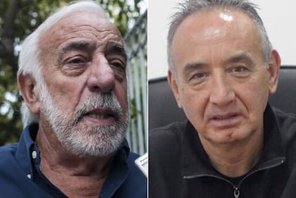 Roberto Fernández, actual secretario general de la UTA, y Miguel Bustinduy, dirigente de la lista Azul, están en el centro del conflicto dentro de este gremio