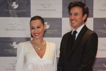 Roberto García Moritán y Pampita en tiempos felices