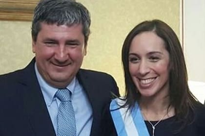 El exministro Roberto Gigante junto a María Eugenia Vidal