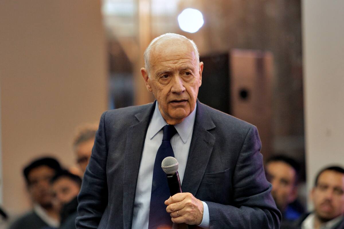 Roberto Lavagna en su acto de campaña