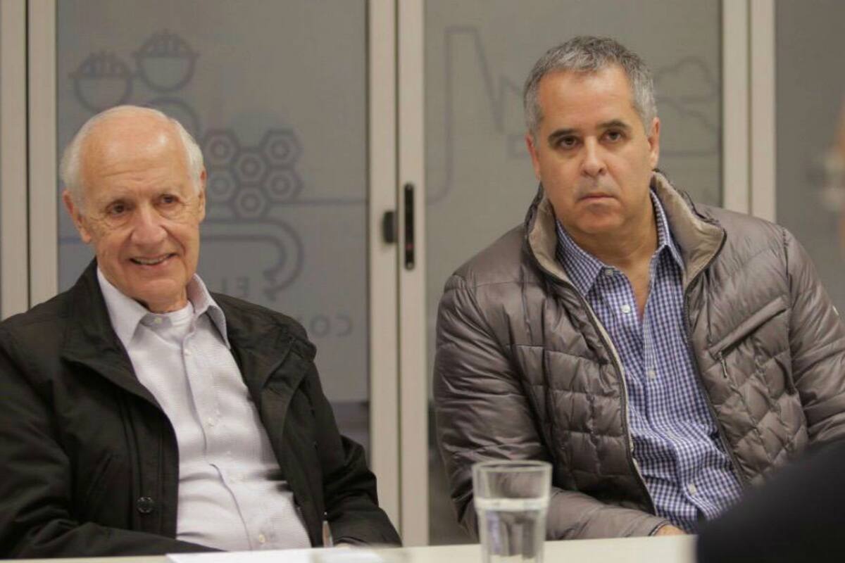 Roberto Lavagna y Alejandro "Topo" Rodríguez