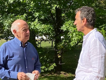 Roberto Lavagna y Florencio Randazzo