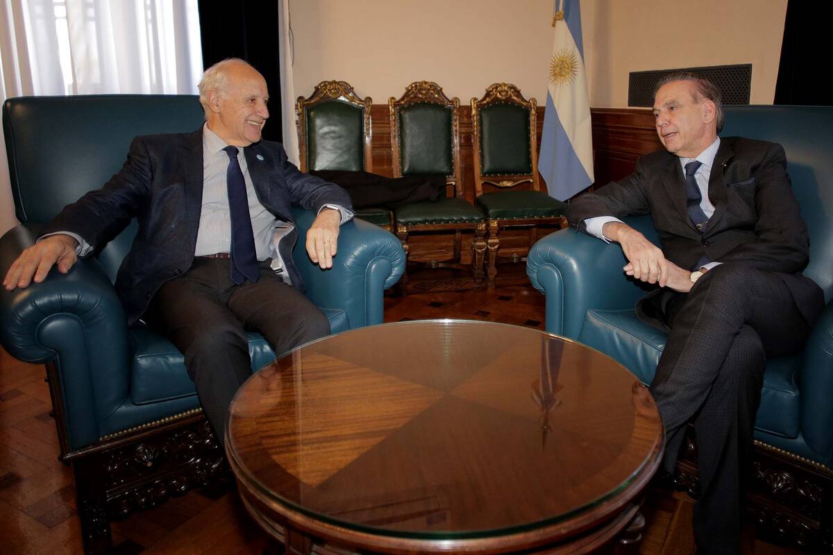 Roberto Lavagna y Miguel Ángel Pichetto