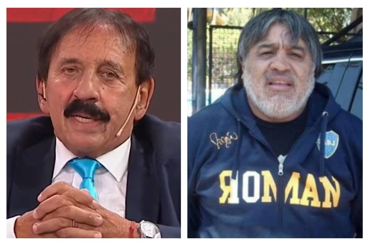 Roberto Leto y "Cacho" Riquelme