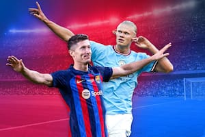 Roberto Lewandowski y Erling Haaland se enfrentarán por primera vez con sus nuevos clubes