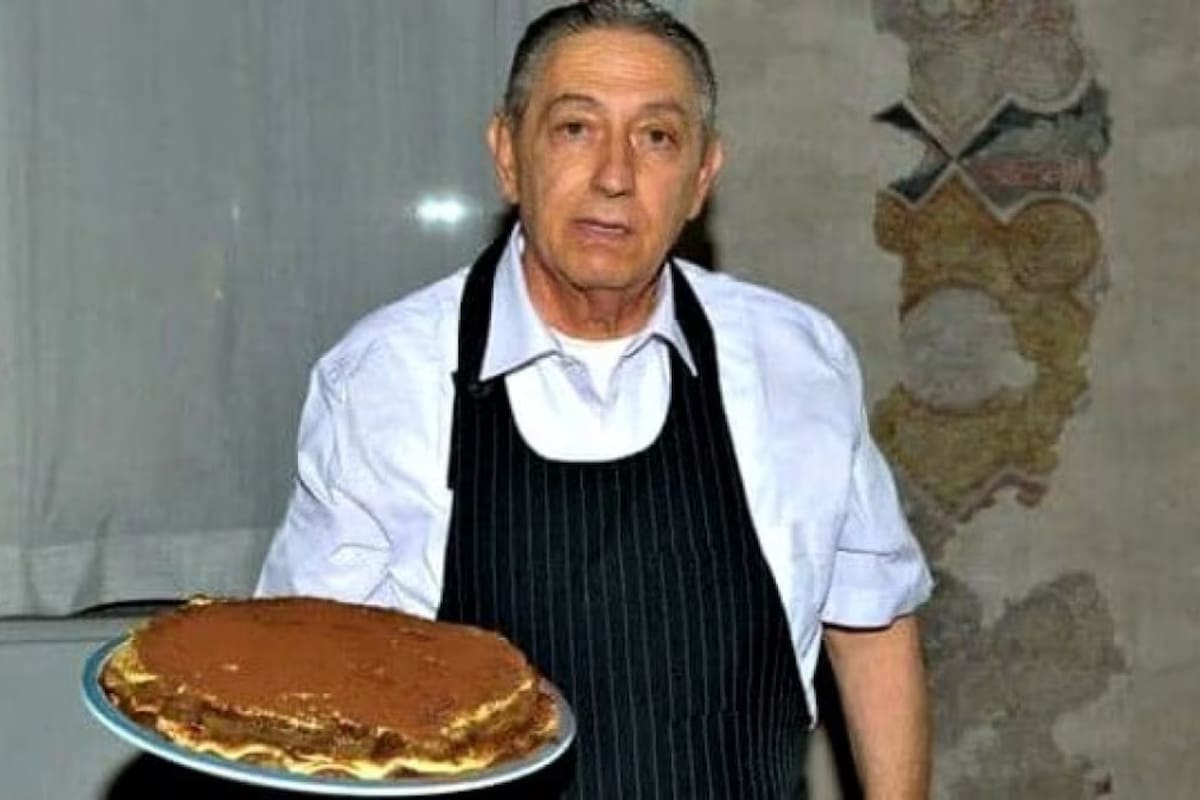 Roberto Linguanotto, inventor del tiramisú, murió a los 81 años: su receta original