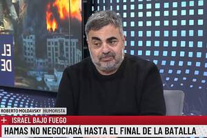 Roberto Moldavsky habló sobre la situación en Israel y contó cómo se siente: "Son días difíciles"