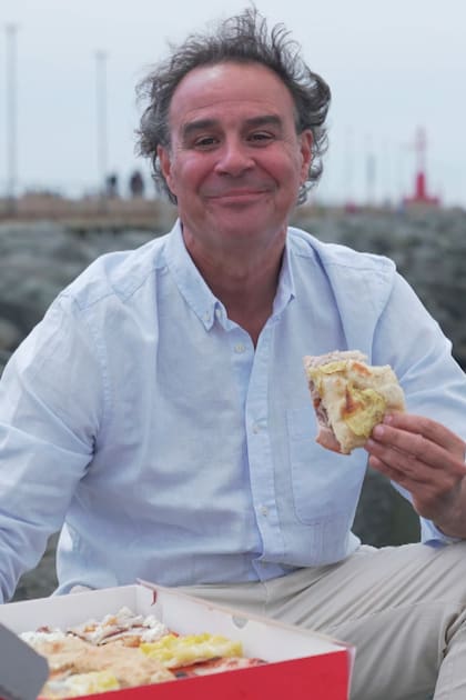 Roberto Petersen se  considera un fanático de la pizza. Foto: Gentileza elGourmet