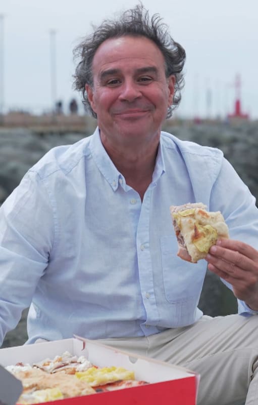 Roberto Petersen se considera un fanático de la pizza. Foto: Gentileza elGourmet