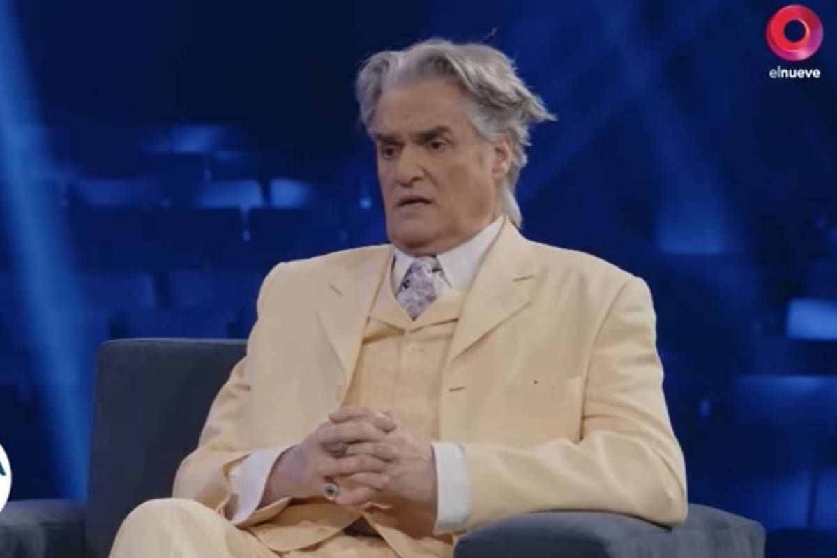 Roberto Pettinato estuvo como invitado en el programa La divina noche de Dante y habló por primera vez de su hijo Felipe después de la tragedia en su departamento