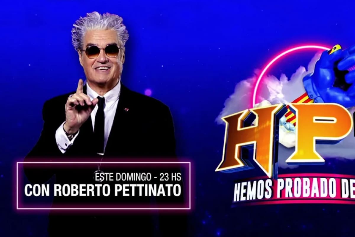 Roberto Pettinato volvió a la televisión con Hemos probado de todo, por C5N (Foto: Captura de TV)
