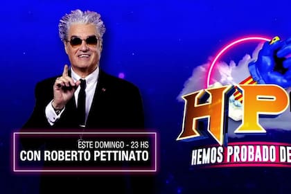 Roberto Pettinato volvió a la televisión con Hemos probado de todo, por C5N (Foto: Captura de TV)