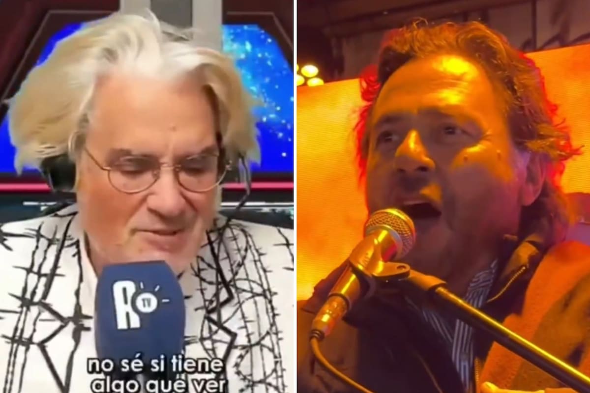 Roberto Pettinato y Gustavo Sáenz