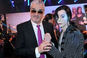 Roberto Pettinato y su hijo Felipe