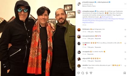 Roberto Piazza junto a su pareja y Agustín (Foto: Captura Instagram/@robertopiazza.ok)