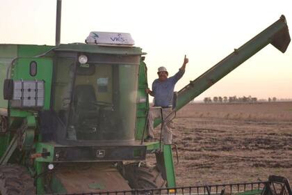 Roberto Riera, productor de la zona de Lincoln
