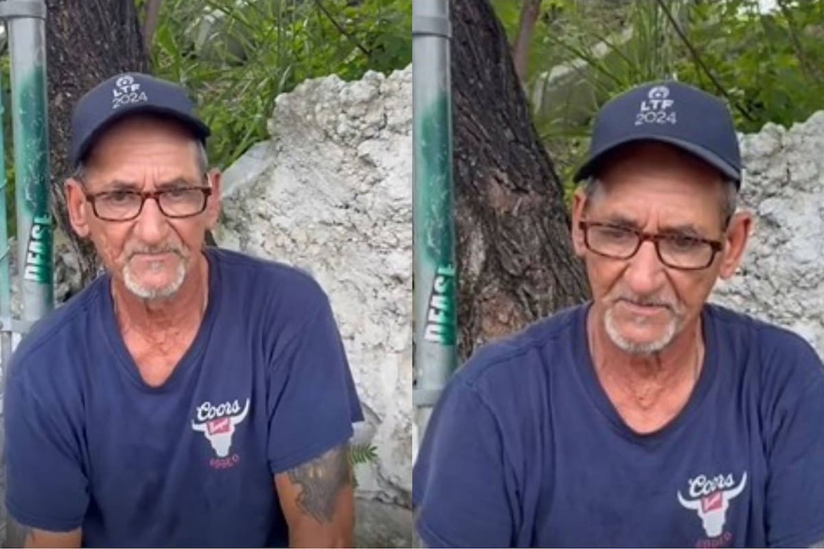 Roberto Ruiz Torres emigró desde Cuba a EE.UU. y lleva más de dos décadas en la calle