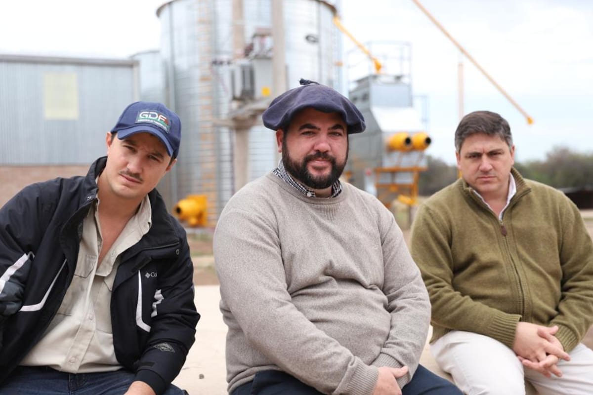 Roberto Schulz (28), Juan Ignacio de Hagen (38) y Francisco Paoltroni (41), los empresarios comenzaron un proyecto millonario que está paralizado por el gobierno de Formosa