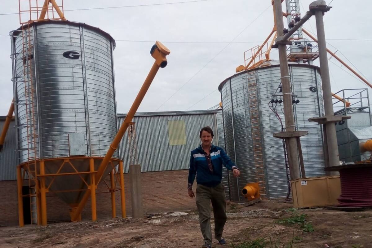 Roberto Schulz, uno de los socios del proyecto con Juan Ignacio de Hagen y Francisco Paoltroni. Fundaron Agroindustria de Formosa