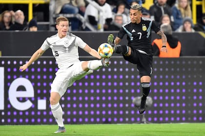Roberto "Tucu" Pereyra ha formado parte del ciclo de Lionel Scaloni en el seleccionado.