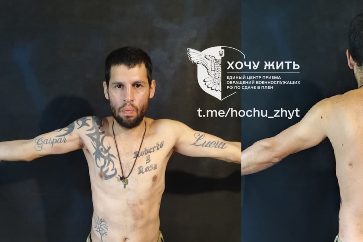 Roberto Yamil Ibrahim, argentino de 37 años y padre de dos hijos, fue capturado por las fuerzas ucranianas a mediados de agosto tras haberse incorporado a las fuerzas rusas