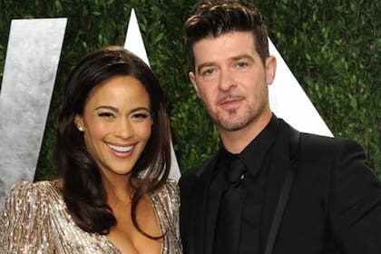 Robin Thicke y su ex