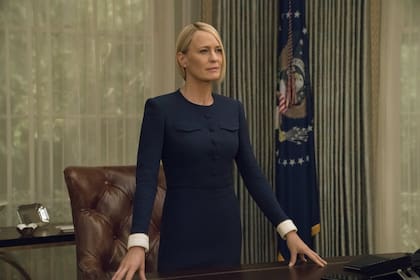 Robin Wright como la presidente Underwood en la sexta y última temporada de House of Cards que llega el 2 de noviembre