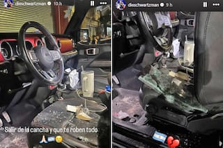 El Peque Schwartzman vivió un pésimo momento a la salida de la Bombonera y lo expuso en sus redes sociales