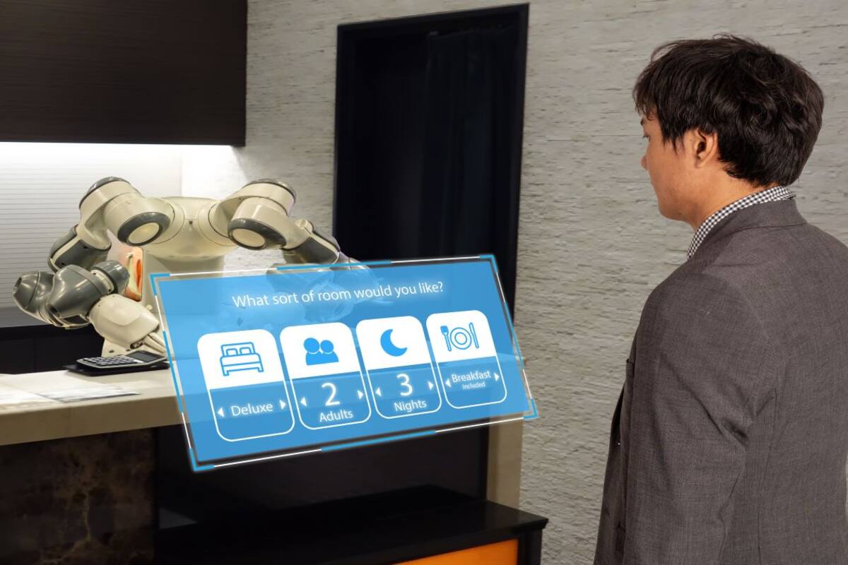 Robots en la recepción, para minimizar el contacto con empleados