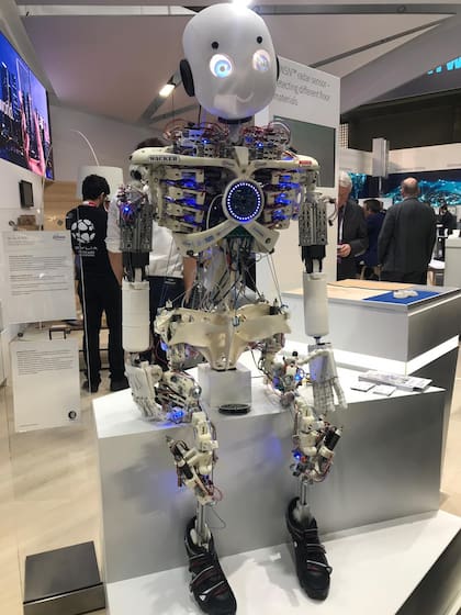 Roboy, un robot que busca ser como los humanos