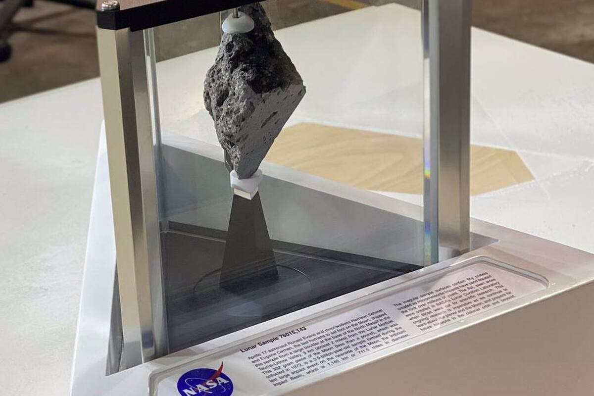 Roca lunar del Despacho Oval