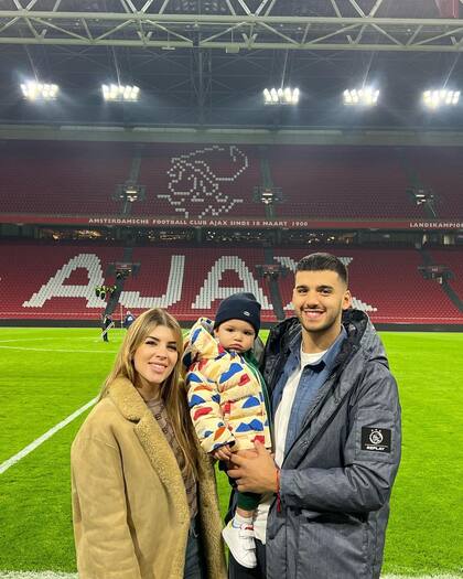 Rocío Espósito es Licenciada en Nutrición y vive en Ámsterdam con su pareja Gerónimo Rulli y su hijo Luca