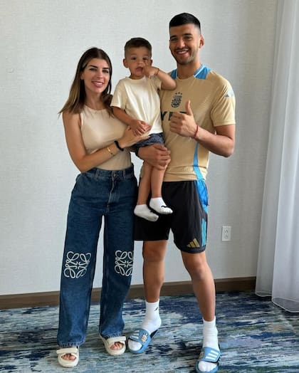 Rocío Espósito Suárez y Gerónimo Rulli son padres de Luca