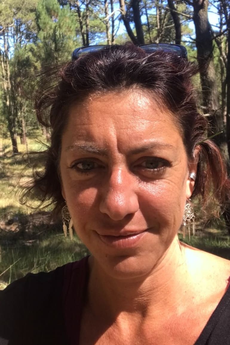 Rocío Ferraro, guía de baños de bosque
