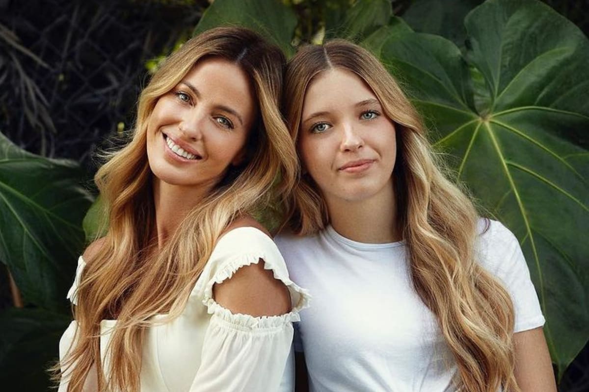 Rocío Guirao Díaz compartió fotos con su hija mayor Aitana, y más de uno se impresionó con el parecido entre ambas(Foto: Instagram @rocioguiraodiaz)