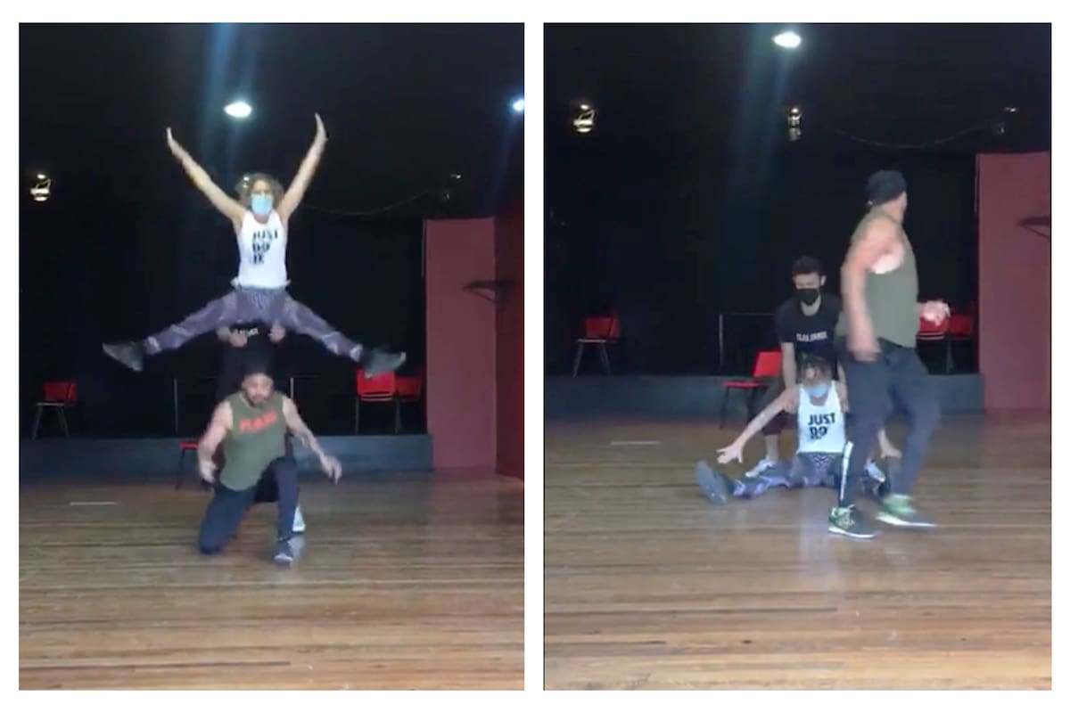 Rocío Marengo sufrió una dolorosa caída en el ensayo de un truco y peligra su participación en La Academia