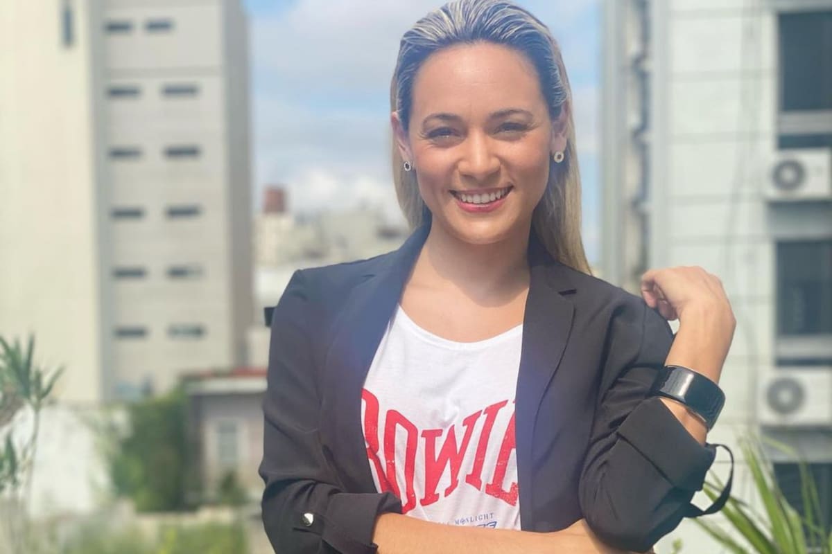 Rocío Oliva está alejada del entorno de Diego Armando Maradona